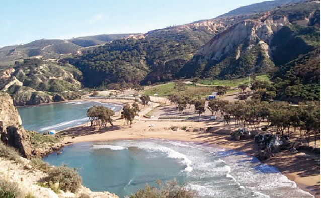 سواحل تلمسان العذراء 